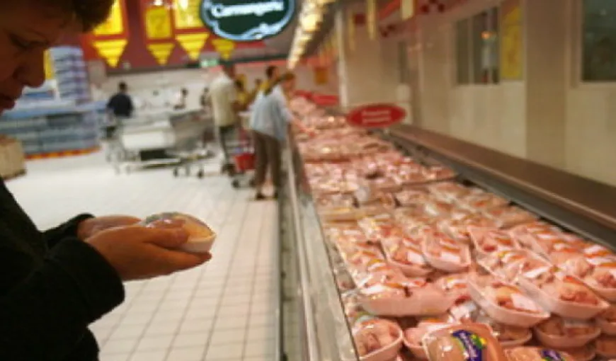 Peste 17 tone de carne, RETRASE de la comercializare din magazinele din Bucureşti, Braşov şi Cluj