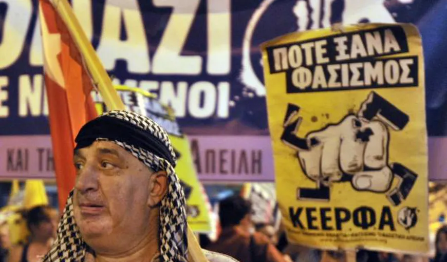 Parlamentul grec suspendă ajutorul de stat acordat partidului neonazist Zori Aurii