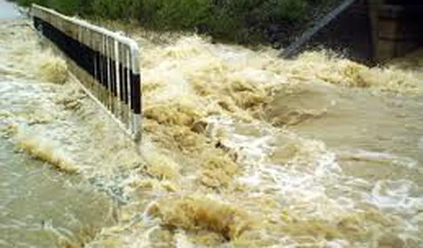 Hidrologii au emis COD GALBEN de inundaţii. Vezi zonele vizate