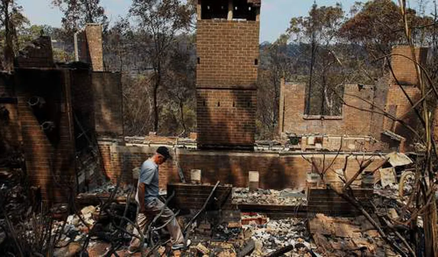 Incendiile care au răvăşit Australia au provocat pagube de 90 de milioane de dolari VIDEO