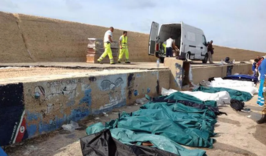 Peste 130 de morţi şi 200 de dispăruţi în urma naufragiului de lângă insula italiană Lampedusa