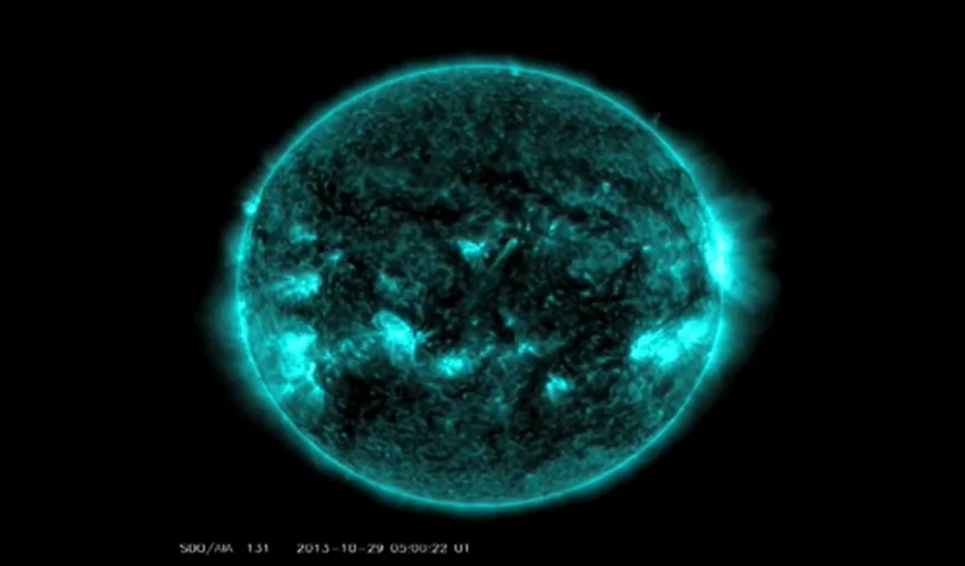 Trei explozii solare imense au avut loc într-o singură săptămână VIDEO