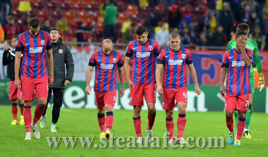 Steaua, record NEGATIV în Liga Campionilor. Vezi câte înfrângeri consecutive au înregistrat „roş-albaştrii”