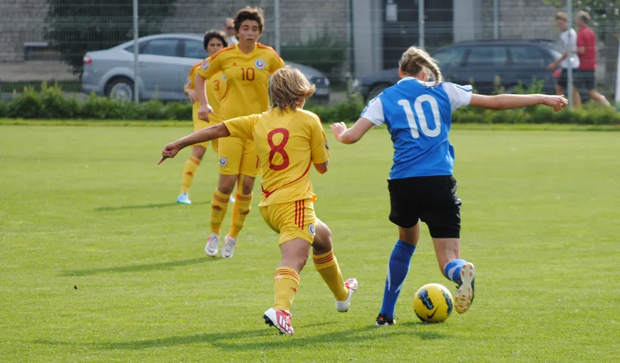 Stăm prost şi la fotbal feminin. România a fost surclasată de Spania, cu 8-0