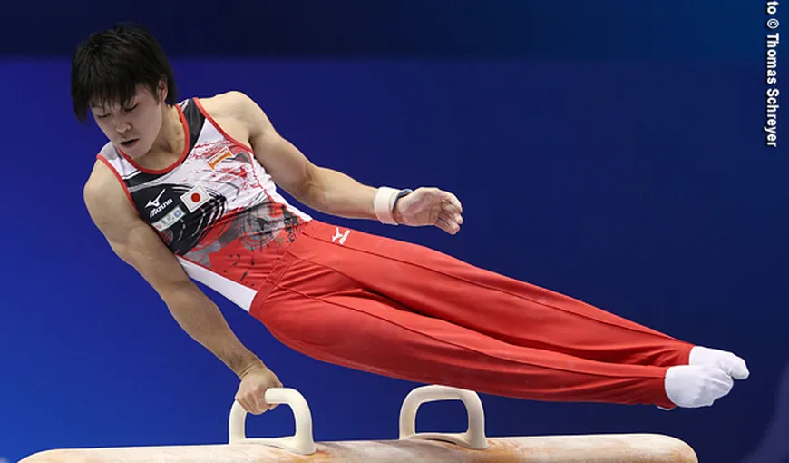 CM de gimnastică: Japonezul Kohei Kameyama, învingătorul surpriză în finala de la cal