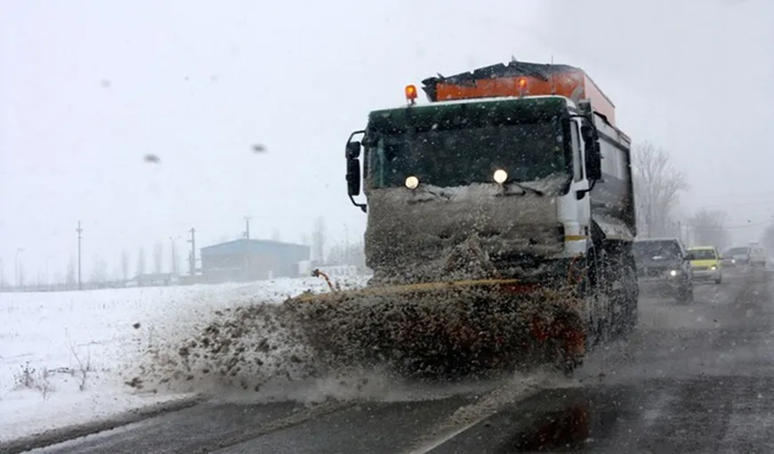 Autorităţile din Prahova spun că au stocuri pentru câteva zile de intervenţii în caz de ninsoare