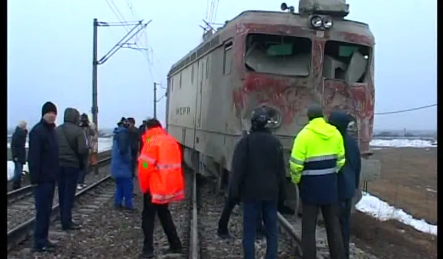 Traficul feroviar între gările Craiova şi Drobeta Turnu Severin, întrerupt după ce un vagon a deraiat