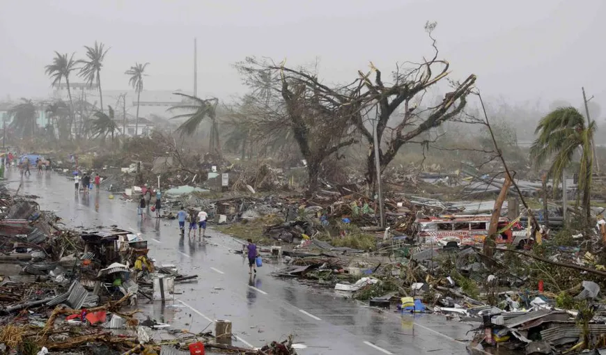Imaginile care te lasă fără cuvinte: Cum arată Filipine după ce a fost distrusă de taifun FOTO