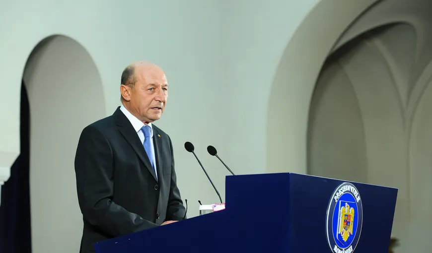 Băsescu: Nu exclud posibilitatea să revin la CCR cu legea privind pragul la referendum
