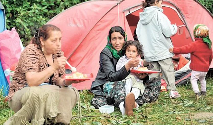 Două tabere de romi vor fi evacuate la Marsilia în plină iarnă