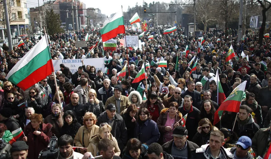 Proteste la Sofia: Mii de persoane contestă guvernul socialist
