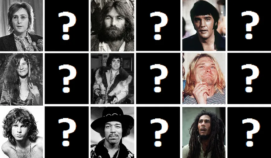 Au murit tineri, dar au făcut istorie. Cum ar arăta AZI Jim Morrison, John Lennon sau alte legende ale muzicii