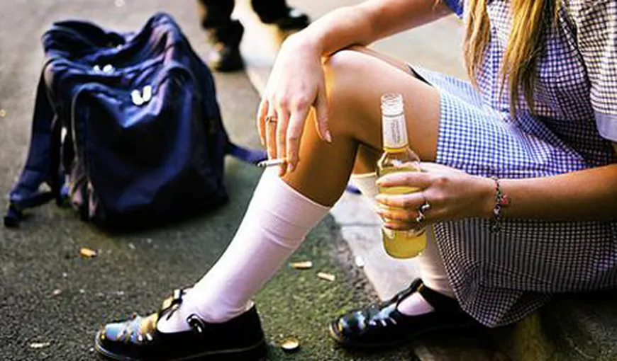 Peste 80% dintre elevii din Capitală cu vârste între 14 şi 16 ani au consumat alcool