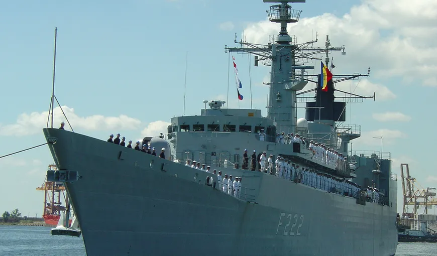 Fregata „Regina Maria” revine acasă după participarea la „Active Endeavour”, sub comandă NATO