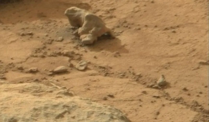 „Iguana de pe Marte” – noi imagini ciudate de pe Planeta Roşie stârnesc rumoare