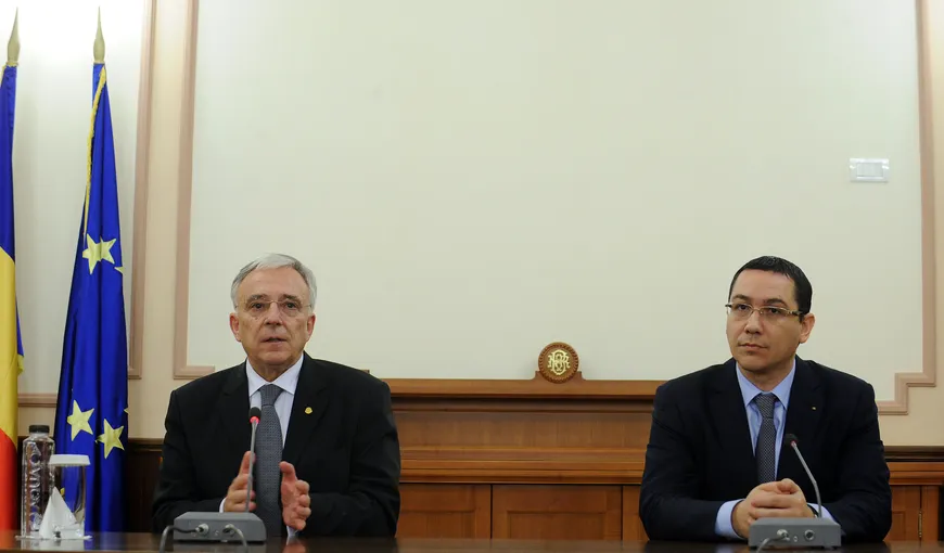 Isărescu îl susţine pe Ponta, după acordul cu FMI: Nu va exista o avalanşă de SCUMPIRI