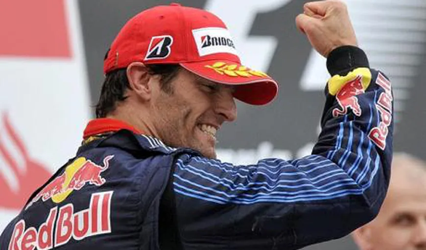 Mark Webber în pole position la GP-ul Emiratului Abu Dhabi