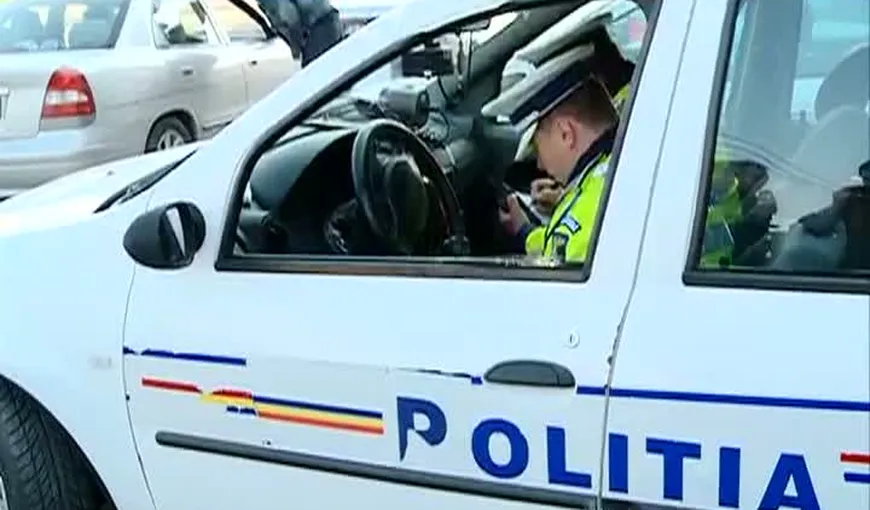 Sute de şoferi au rămas fără permis în urma unei acţiuni a poliţiei