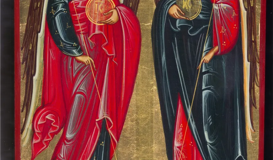 Ortodocşii îi sărbătoresc, vineri, pe Sfinţii Arhangheli Mihail şi Gavriil