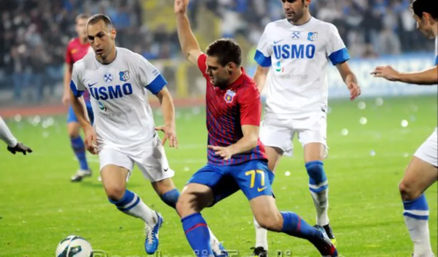 Liga I. Steaua Bucureşti – Pandurii Târgu Jiu: 1-1