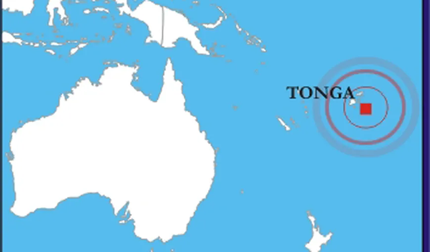 CUTREMUR cu magnitudine 6.3 în Tonga