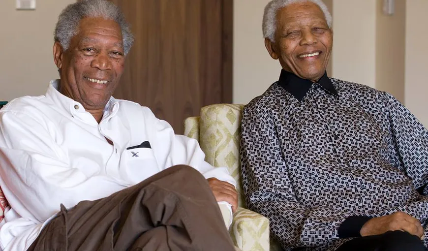 NELSON MANDELA a murit. Morgan Freeman: A fost un sfânt, un erou pentru toţi cei care preţuiesc libertatea