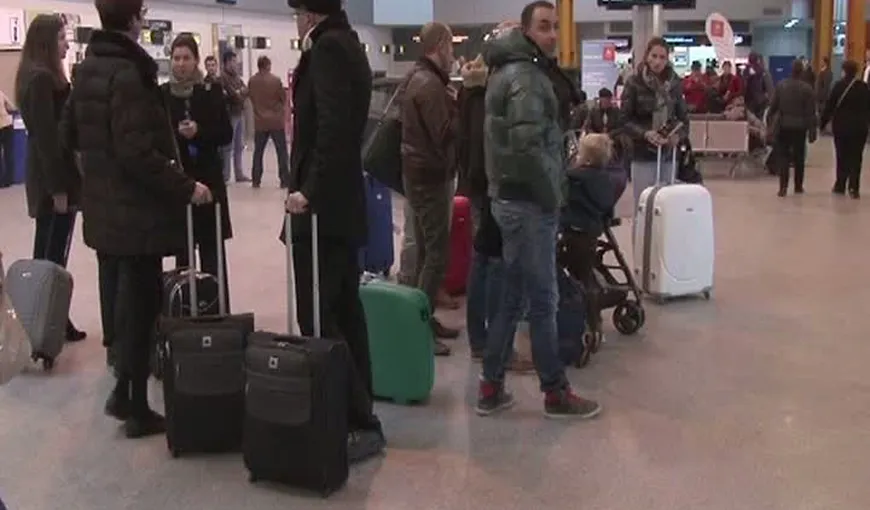 150 de pasageri blocaţi de 8 ore în Aeroportul Otopeni