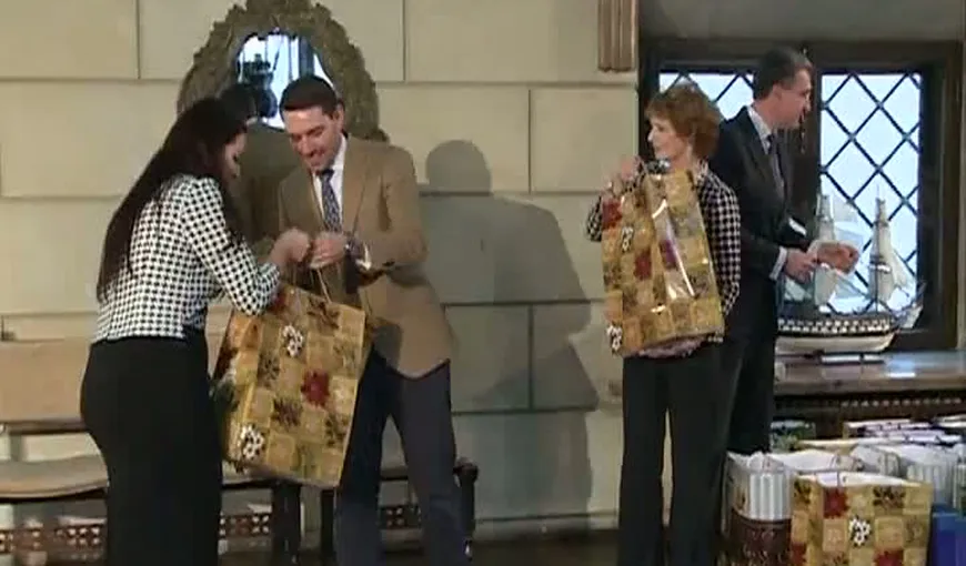 Familia Regală a României, surpriză de Crăciun pentru angajaţii săi VIDEO