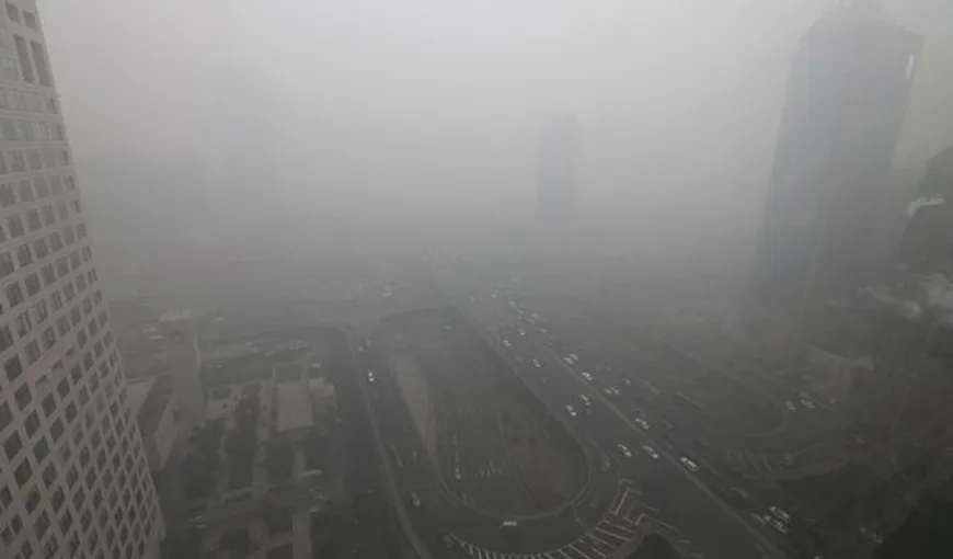 Poluarea din China se vede din spaţiu. VEZI FOTO