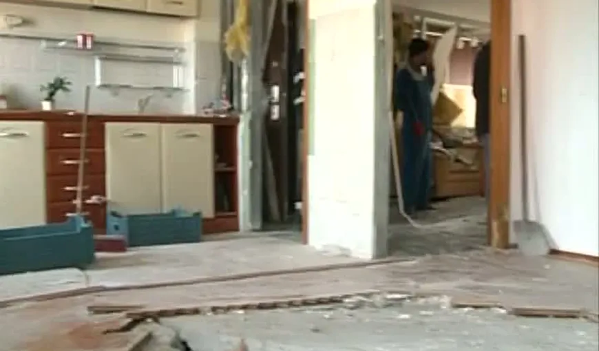 Mărturii CUTREMURĂTOARE despre explozia din Călăraşi. Vezi imagini cu apartamentele distruse VIDEO