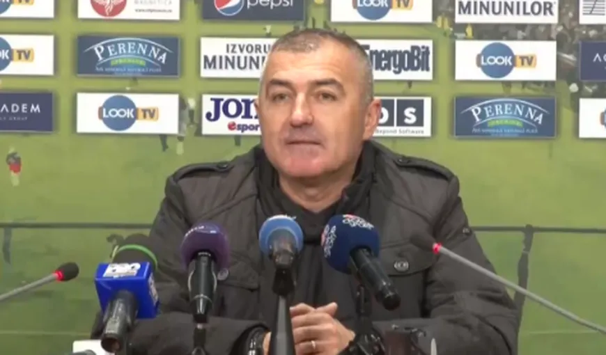 Petre Grigoraş, demis de la CFR Cluj. Vasile Miriuţă îl înlocuieşte