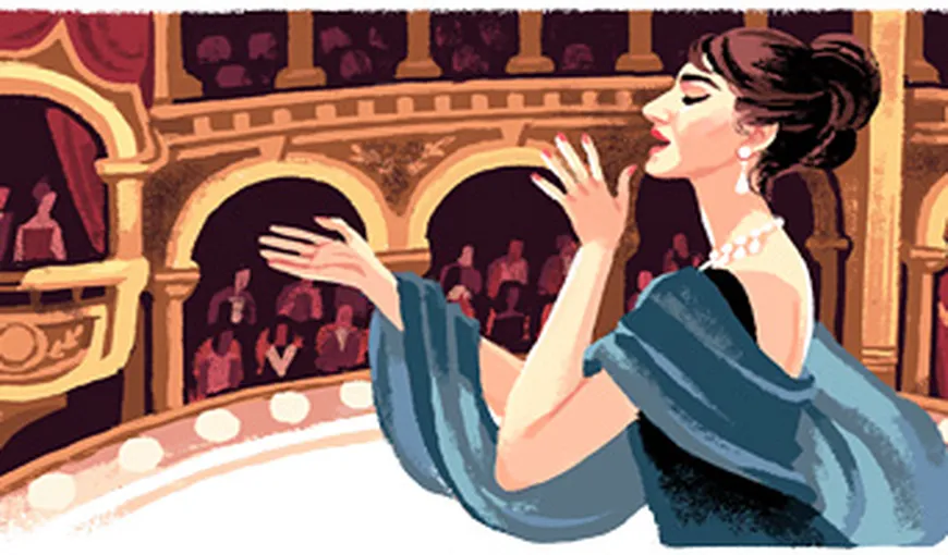 MARIA CALLAS, celebrată de Google, la 90 de ani de la naştere