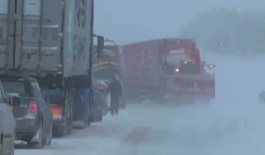 Ploile abundente şi vântul puternic au perturbat transporturile în Franţa şi Marea Britanie VIDEO