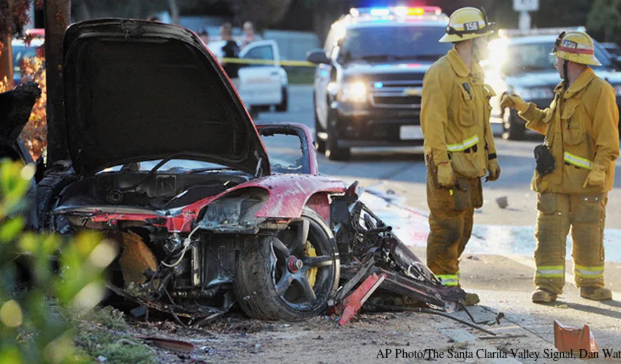 Porsche are documente acoperitoare în legătură cu accidentul mortal al lui Paul Walker