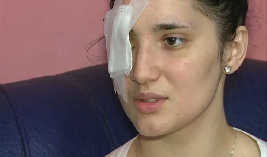 Tânăra din Bucureşti împuşcată în ochi a primit o donaţie de la un bătrân