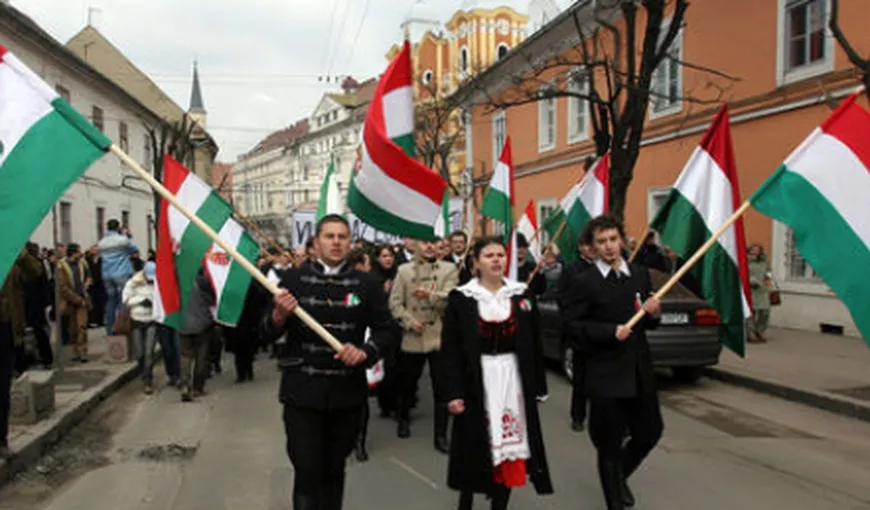Mii de persoane au cerut la Budapesta autonomie pentru Ţinutul Secuiesc