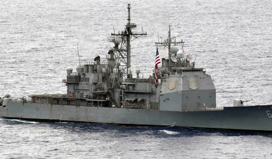 Nave de război ale SUA şi Chinei, la un pas de coliziune în Marea Chinei de Sud