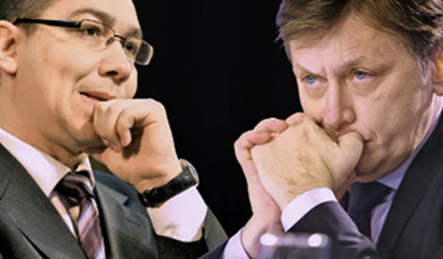 SCANDAL în USL. Ponta: Antonescu a minţit / Preşedintele PNL: Nu-i permit să mă facă mincinos