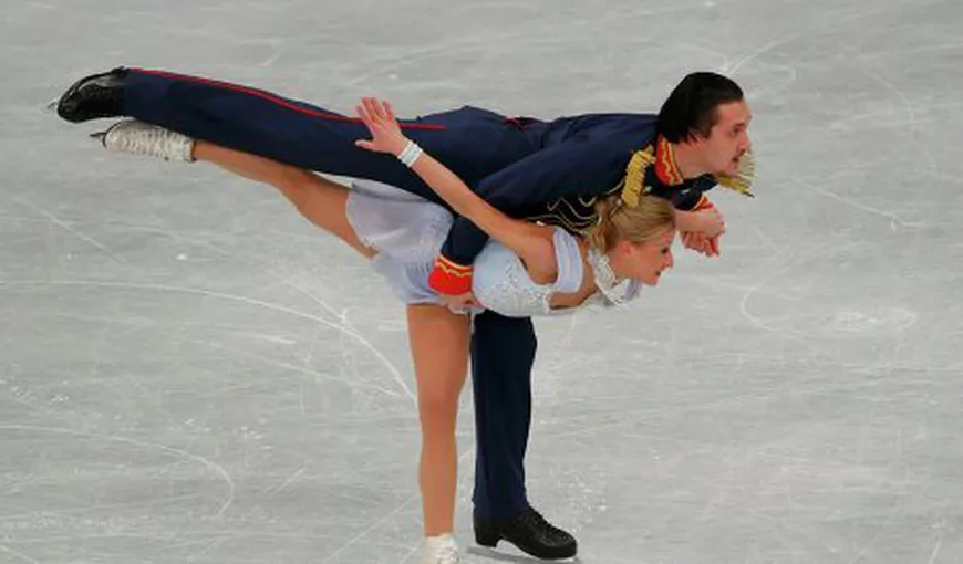 Tatiana Volozhar şi Maxim Trankov, campioni europeni a treia oară, la CE de patinaj. Vezi prestaţia lor