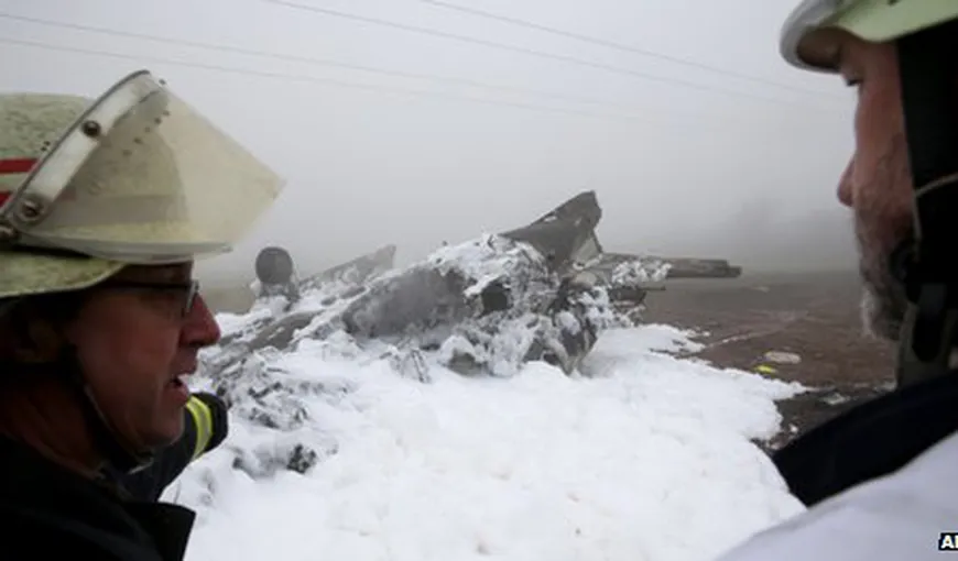 Un avion de mici dimensiuni s-a prăbuşit în Germania. Patru persoane şi-au pierdut viaţa VIDEO