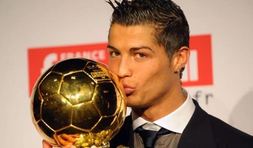 BALONUL DE AUR: Cristiano Ronaldo a plâns la ceremonie VIDEO