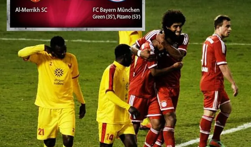 Bayern Munchen a început anul în forţă. Primele goluri al campioanei Europei, în 2014 VIDEO