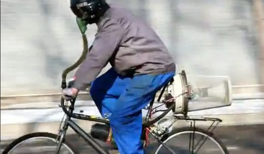 Ciclismul urban ar putea fi periculos pentru sănătate din cauza poluării atmosferice