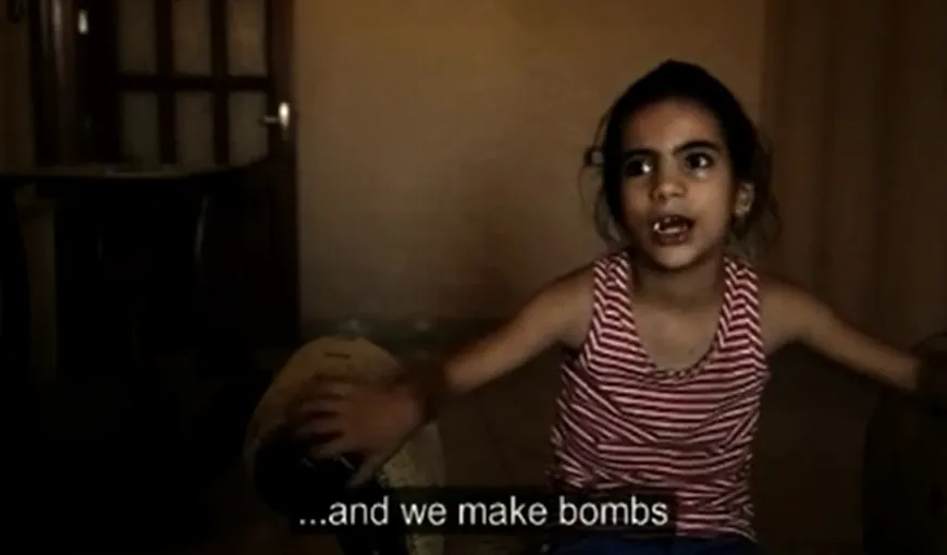 Mărturia ŞOCANTĂ a unei fetiţe din Siria: „Lucrul meu preferat este să îl ajut pe tata să facă bombe” VIDEO