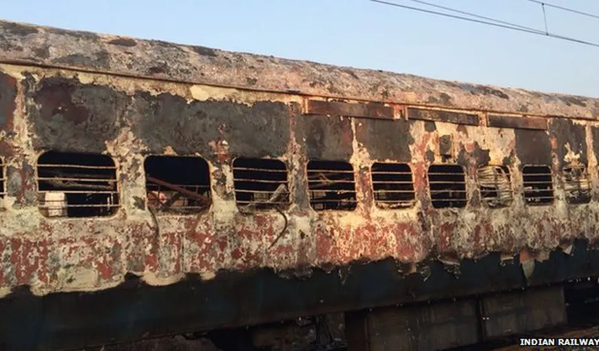 Incendiu într-un tren, în India. Cel puţin nouă persoane au murit