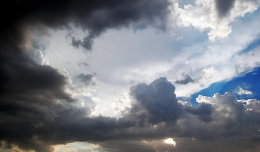 PROGNOZA METEO pe trei zile: Cerul devine noros şi vremea mohorâtă