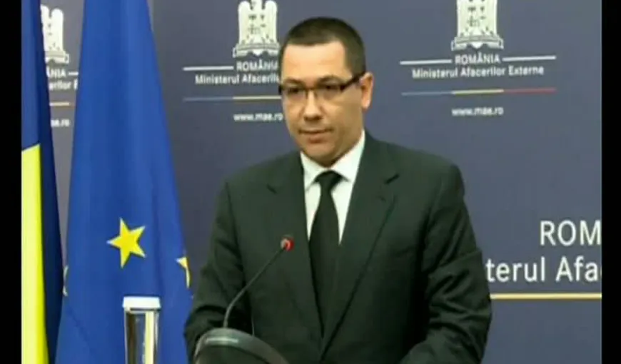 Victor Ponta: Părerea mea e că nu vom intra în Schengen până la alegerile europarlamentare