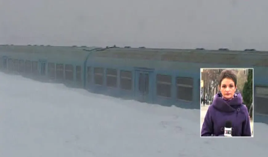 O femeie a născut în tren, în apropiere de Vaslui VIDEO