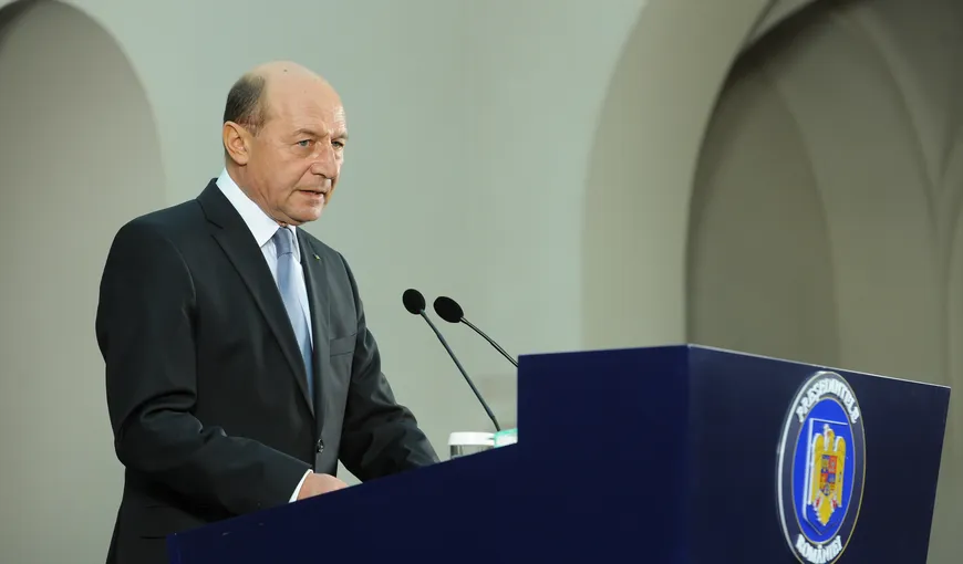Traian Băsescu: Îi cer lui Victor Ponta să cedeze, să-l numească pe Johannis vicepremier VIDEO