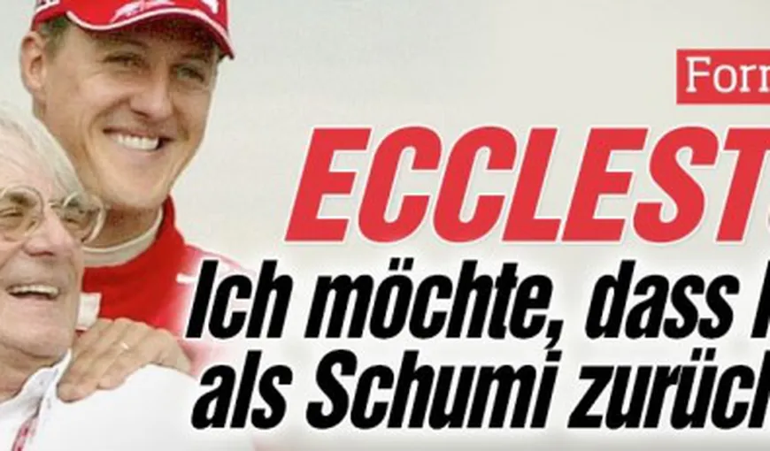 Şeful Formulei 1, mesaj CUTREMURĂTOR în Bild: ce se întâmplă cu Michael Schumacher